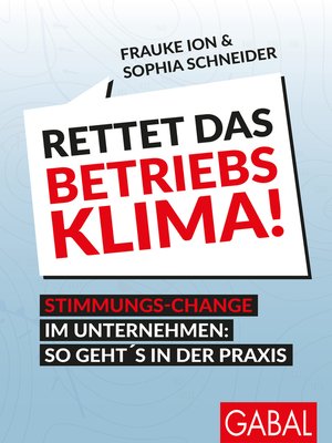 cover image of Rettet das Betriebsklima!